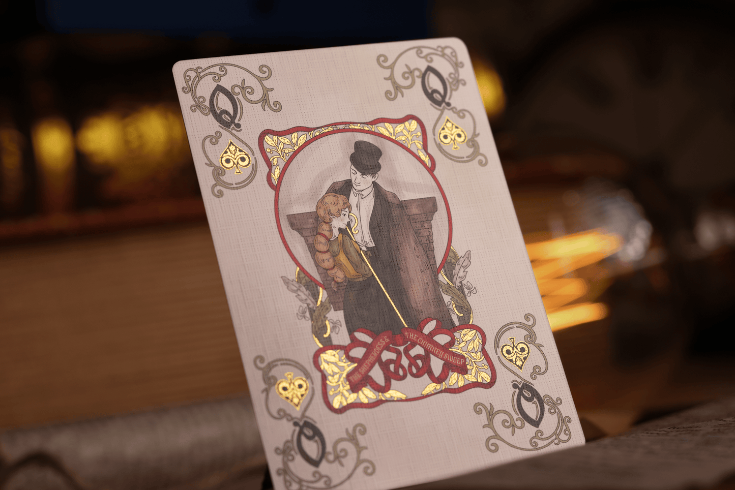 (COMIC CON SPECIAL 5% off) Andersen's Fairy Tales Playing Cards - Garnet Signature Edition