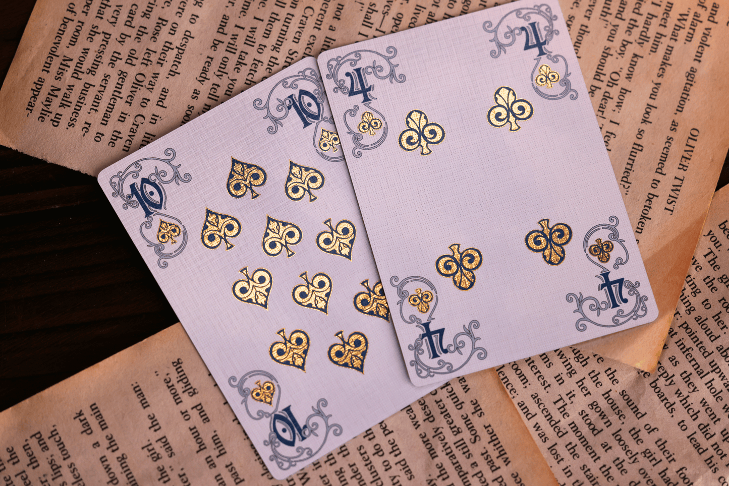 (COMIC CON SPECIAL 5% off) Andersen's Fairy Tales Playing Cards - Sapphire Signature Edition
