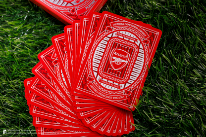 (BACKORDER) Arsenal Playing Cards - Arsenal FC Set