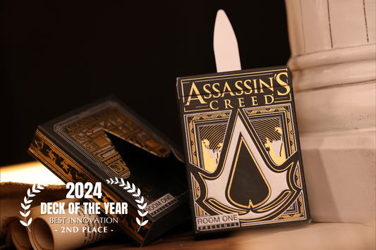 Assassin's Creed Legacy Playing Cards | BLACK HIDDEN BLADE Edition