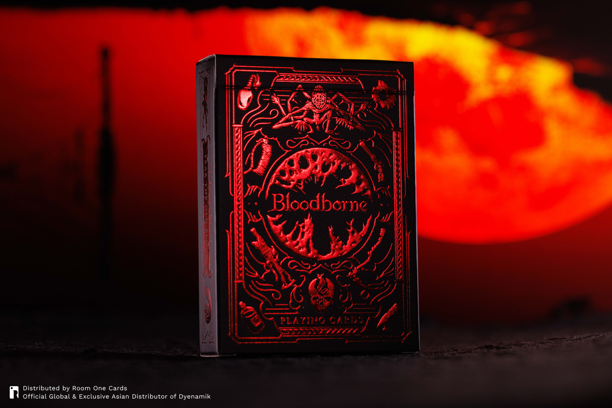 playing cards limited edition Bloodborne - Old Blood Box or Pack:Four Booster Packs (Art Set) Blanc Bleu Noir every detail shines TOP 10 BEST Pokemon