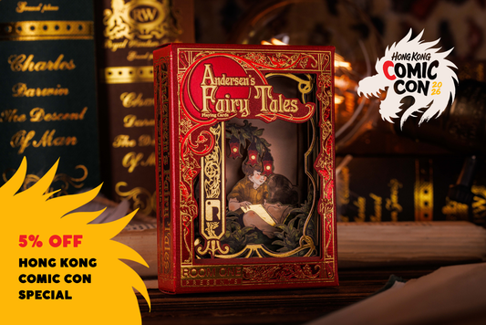 (COMIC CON SPECIAL 5% off) Andersen's Fairy Tales Playing Cards - Garnet Signature Edition
