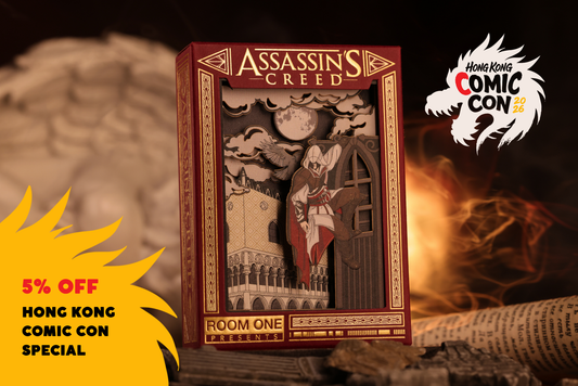 (COMIC CON SPECIAL 5% off) Assassin's Creed Legacy Ver. II Playing Cards - Garnet Signature Edition