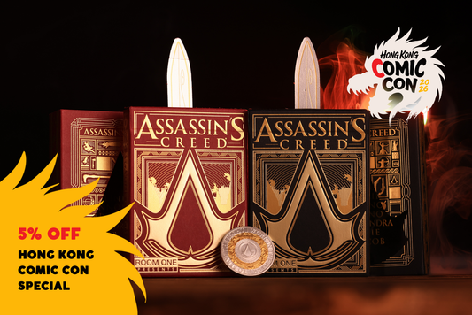 (COMIC CON SPECIAL 5% off) Assassin's Creed Legacy II Playing Cards - Hidden Blade Collection Set