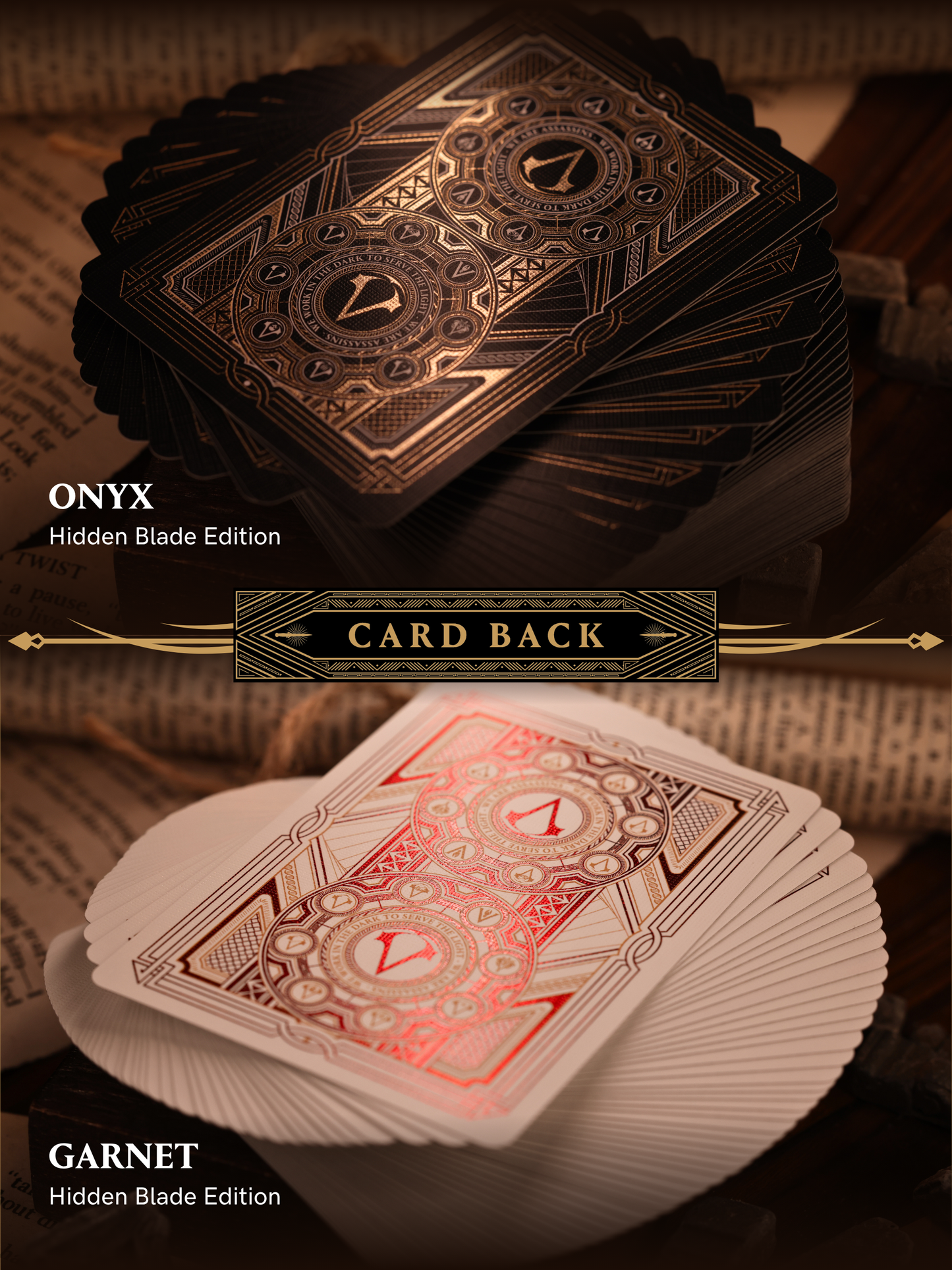 Assassin's Creed Legacy Ver. II Playing Cards - COLLECTOR'S SET