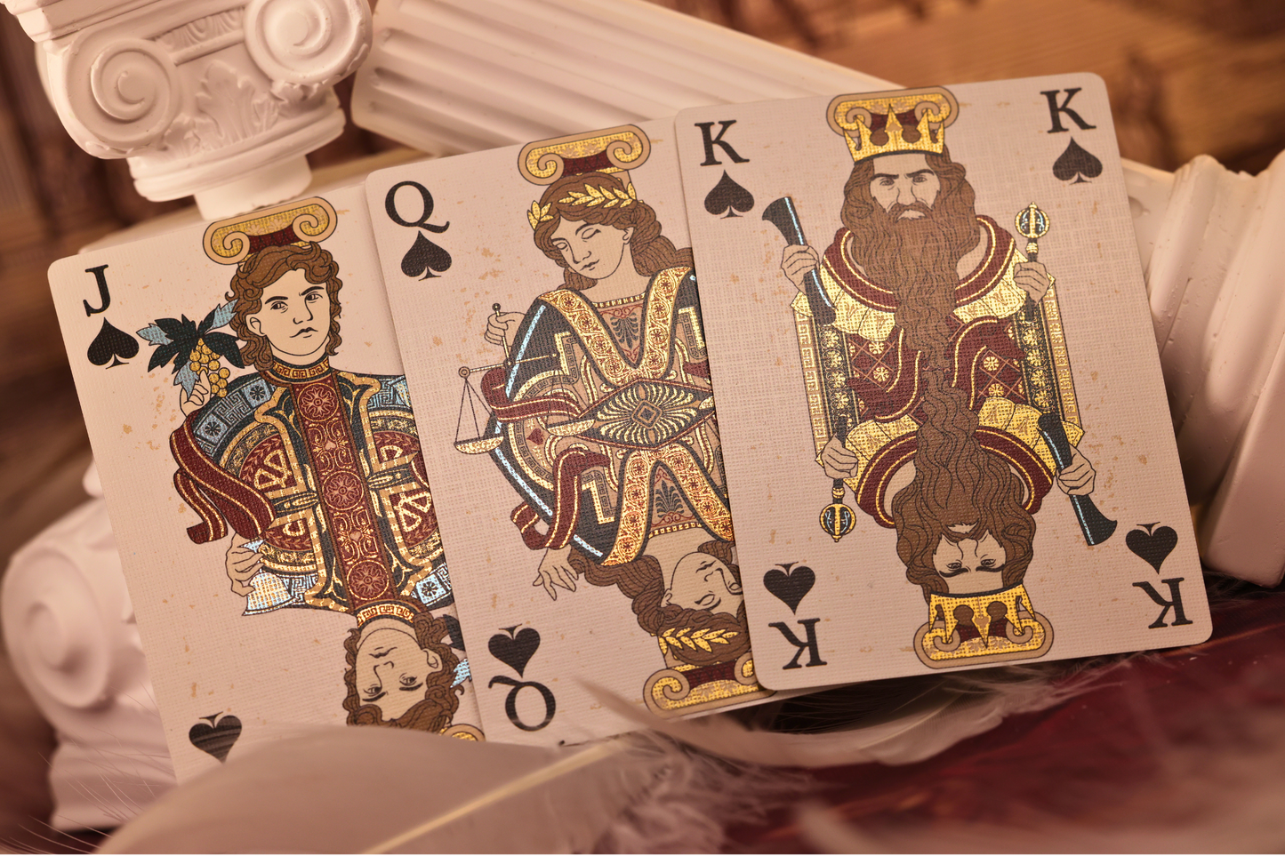 (PREORDER) The Temple of Artemis at Ephesus Playing Cards - Half Brick Set