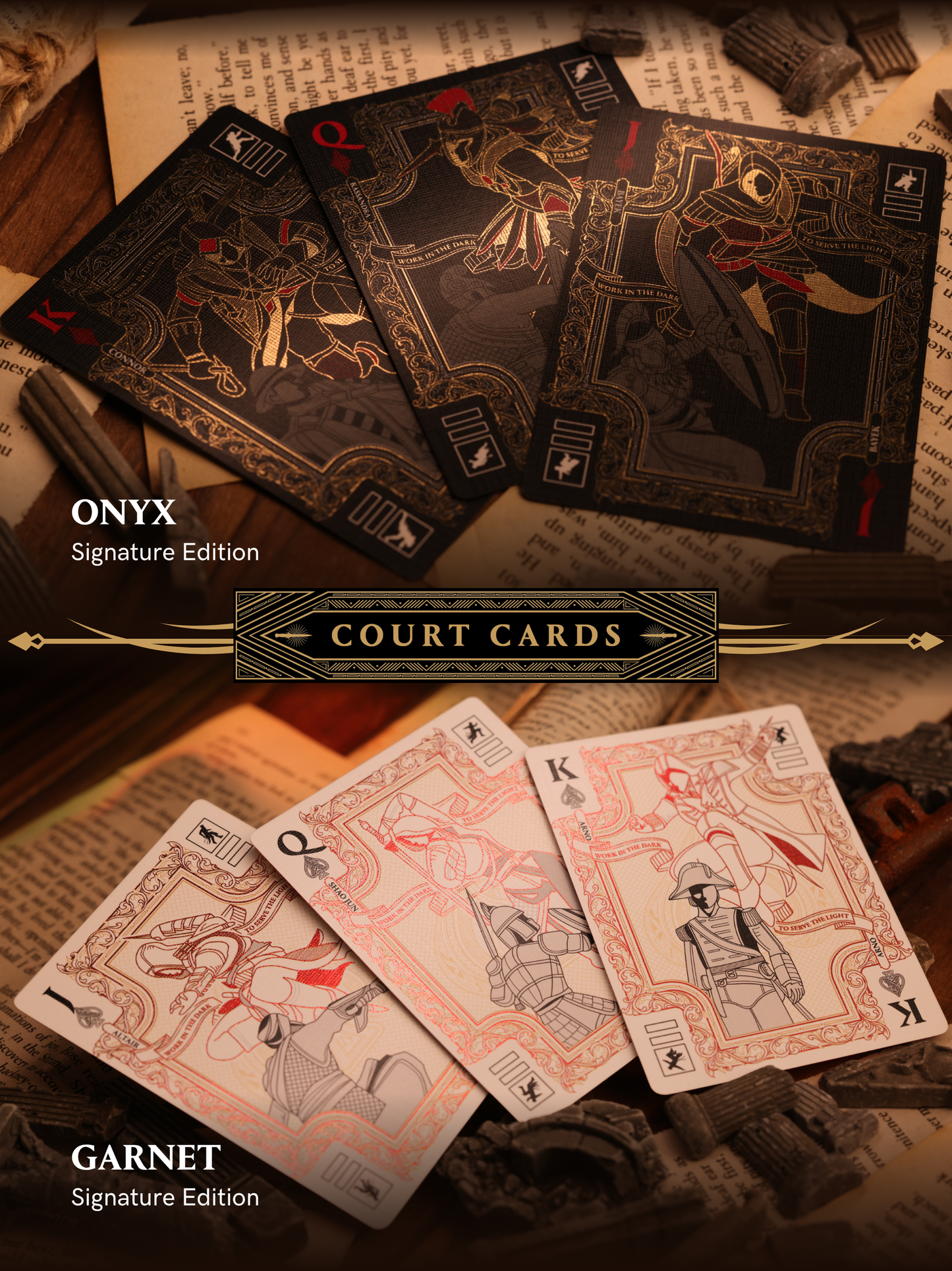 Assassin's Creed Legacy Ver. II Playing Cards - COLLECTOR'S SET