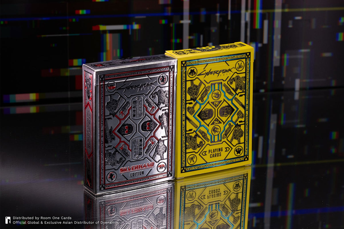 Cyberpunk 2077 Playing Cards - Silverhand Edition