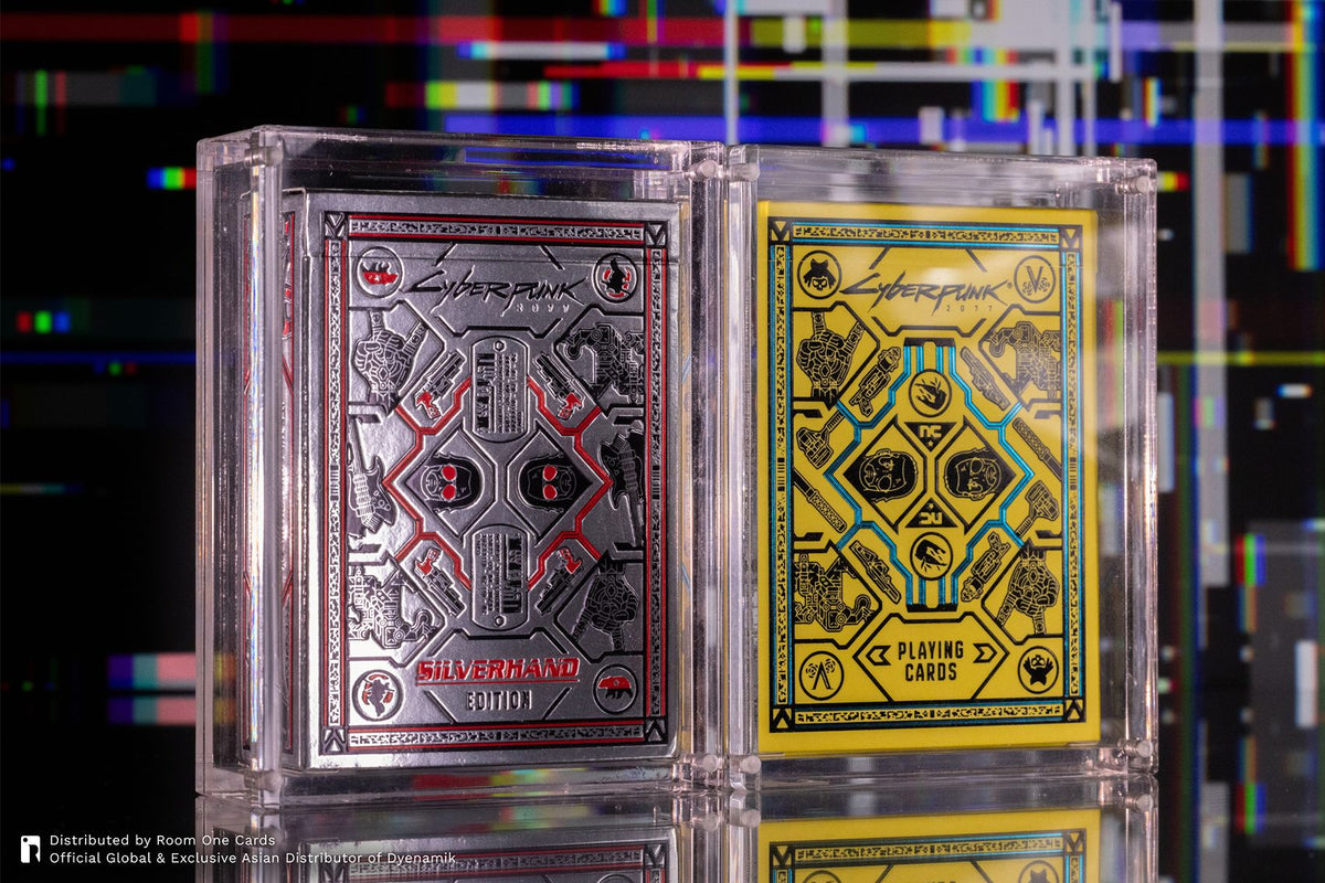 Cyberpunk 2077 Playing Cards - Silverhand Edition