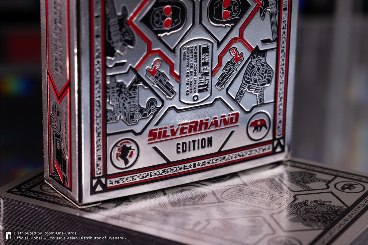 Cyberpunk 2077 Playing Cards - Silverhand Edition