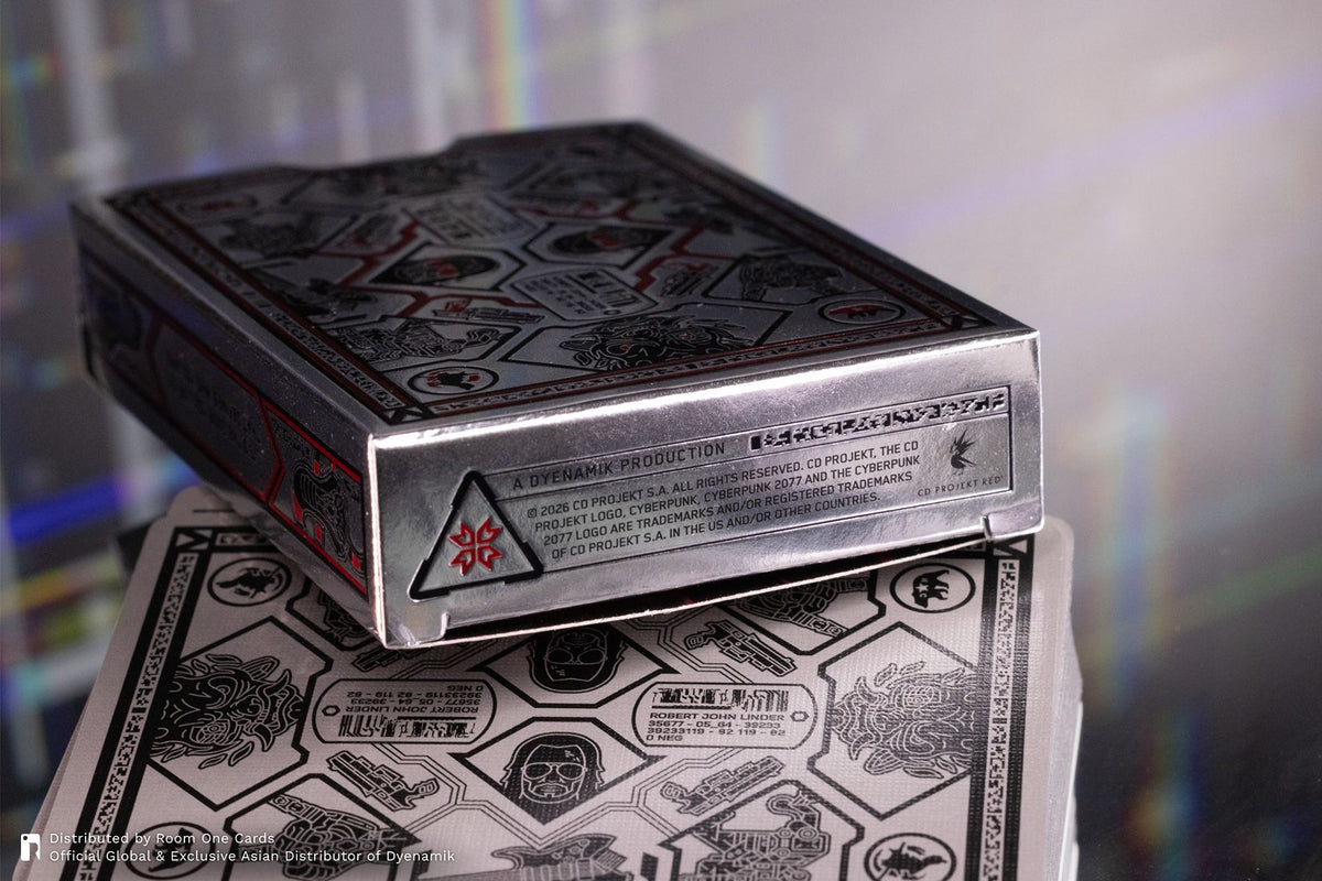Cyberpunk 2077 Playing Cards - Silverhand Edition