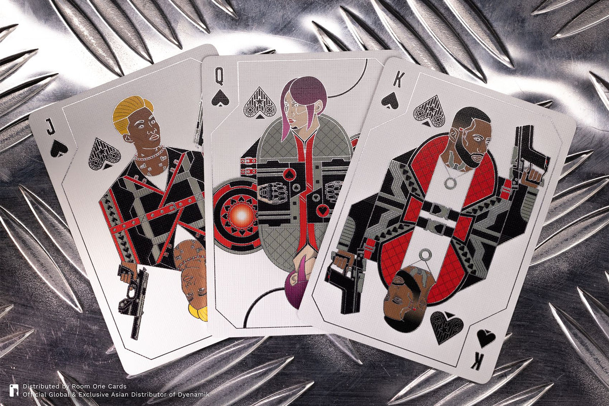 Cyberpunk 2077 Playing Cards - Silverhand Edition