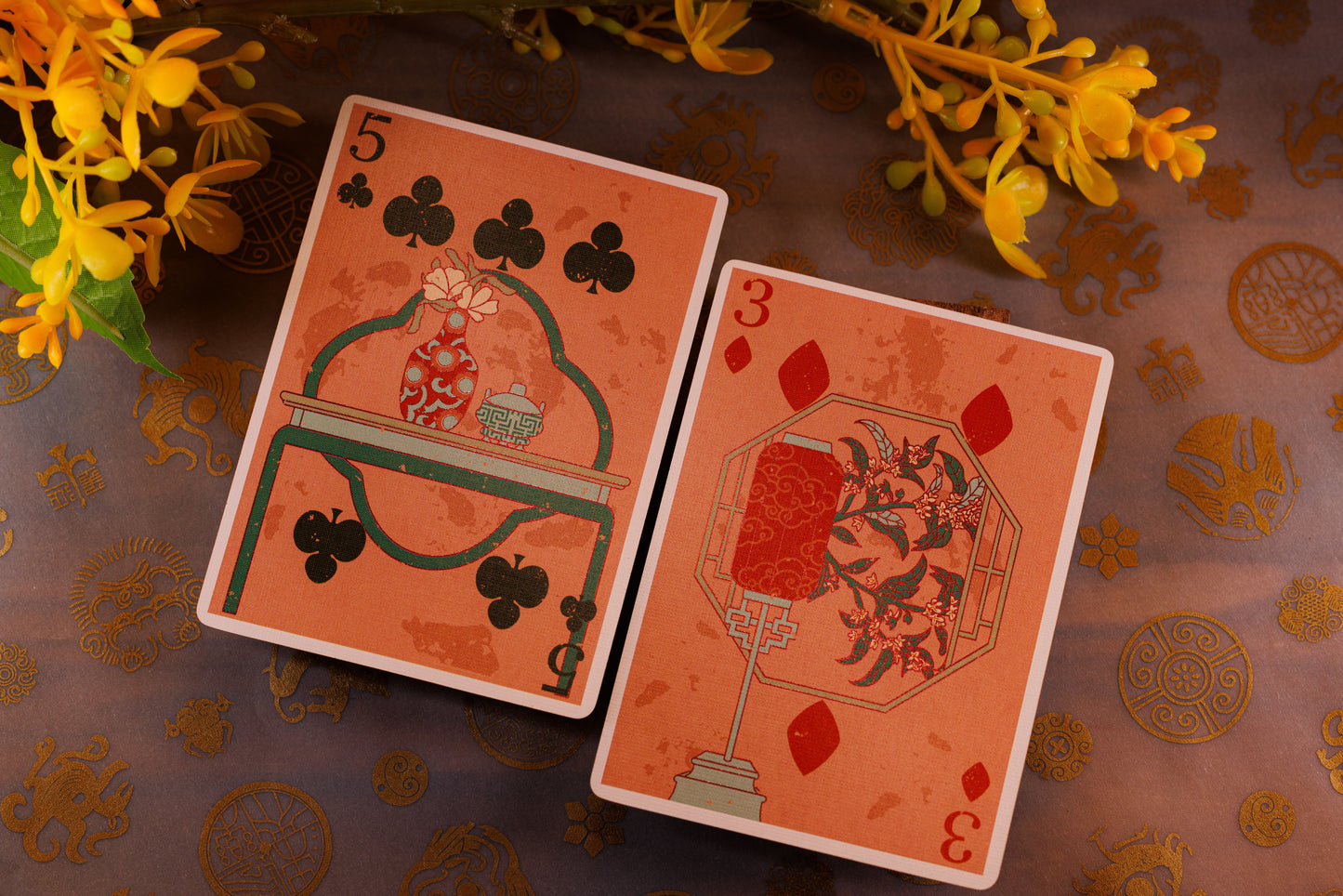 (PREORDER) Door Gods Playing Cards - Autumn Special