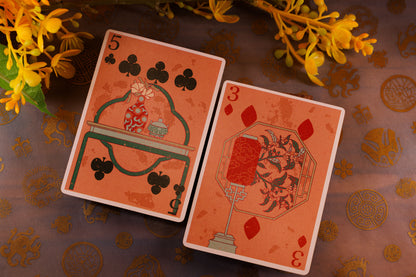 (PREORDER) Door Gods Playing Cards - Autumn Special