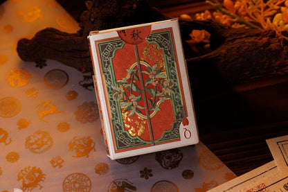 (PREORDER) Door Gods Playing Cards - Autumn Special