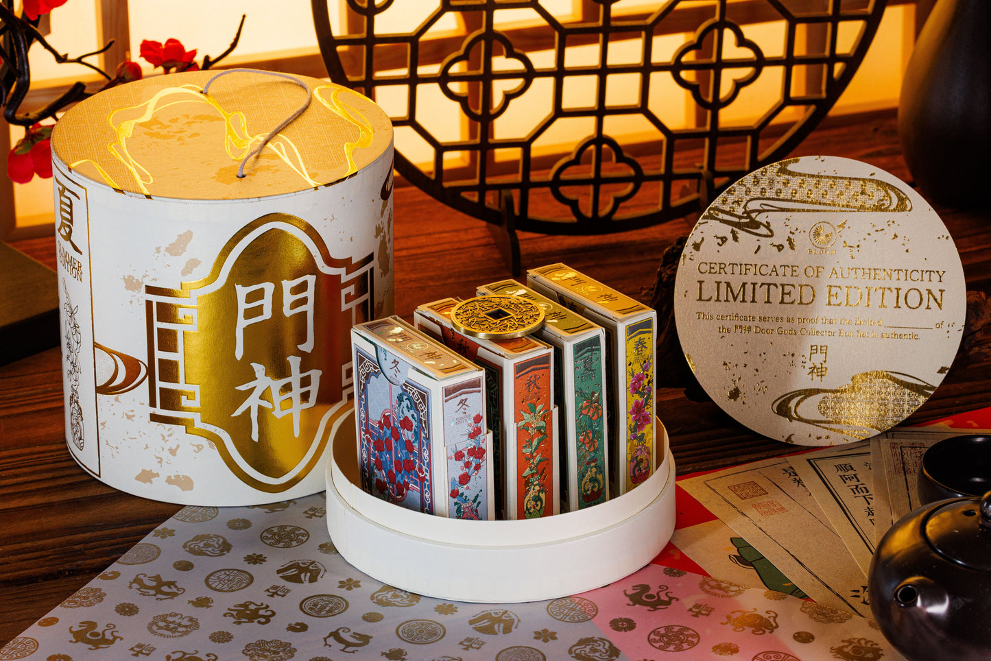 (PREORDER) Door Gods Playing Cards - Collector's Set