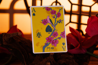 (PREORDER) Door Gods Playing Cards - Spring Standard