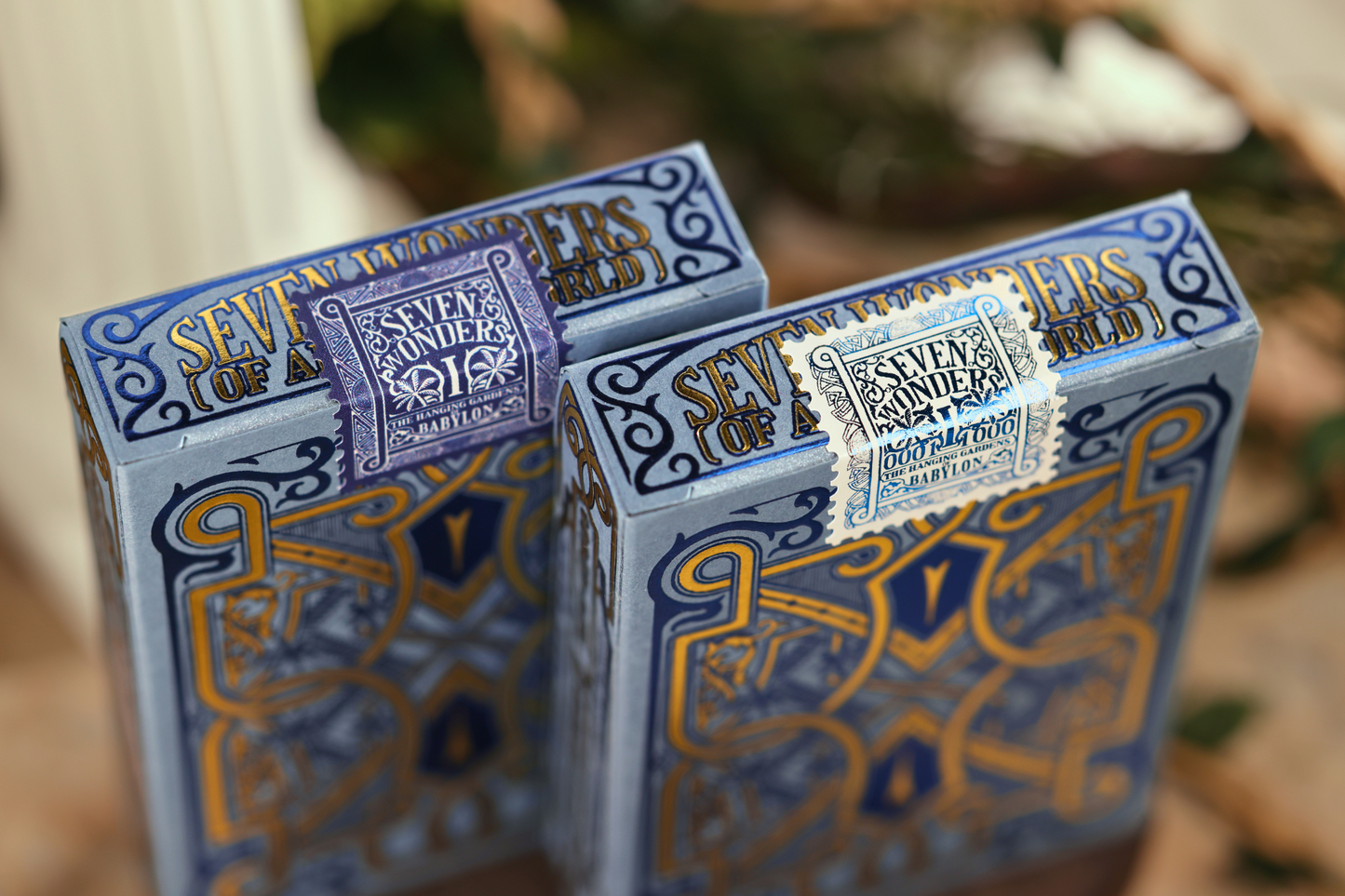 The Hanging Gardens of Babylon Playing Cards | Half Brick Set