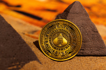 (PREORDER) The Great Pyramid of Giza Playing Cards - Collector's Coin