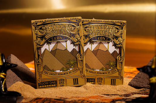 (PREORDER) The Great Pyramid of Giza Playing Cards - Duo Collection Set