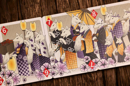 The Fox's Wedding Playing Cards | SHINTO Edition (Vanishing Box)