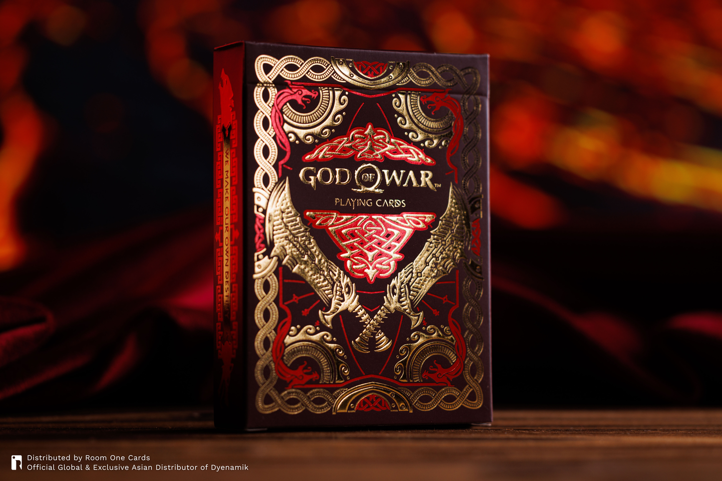 God of War Playing Cards - Blades of Chaos Edition