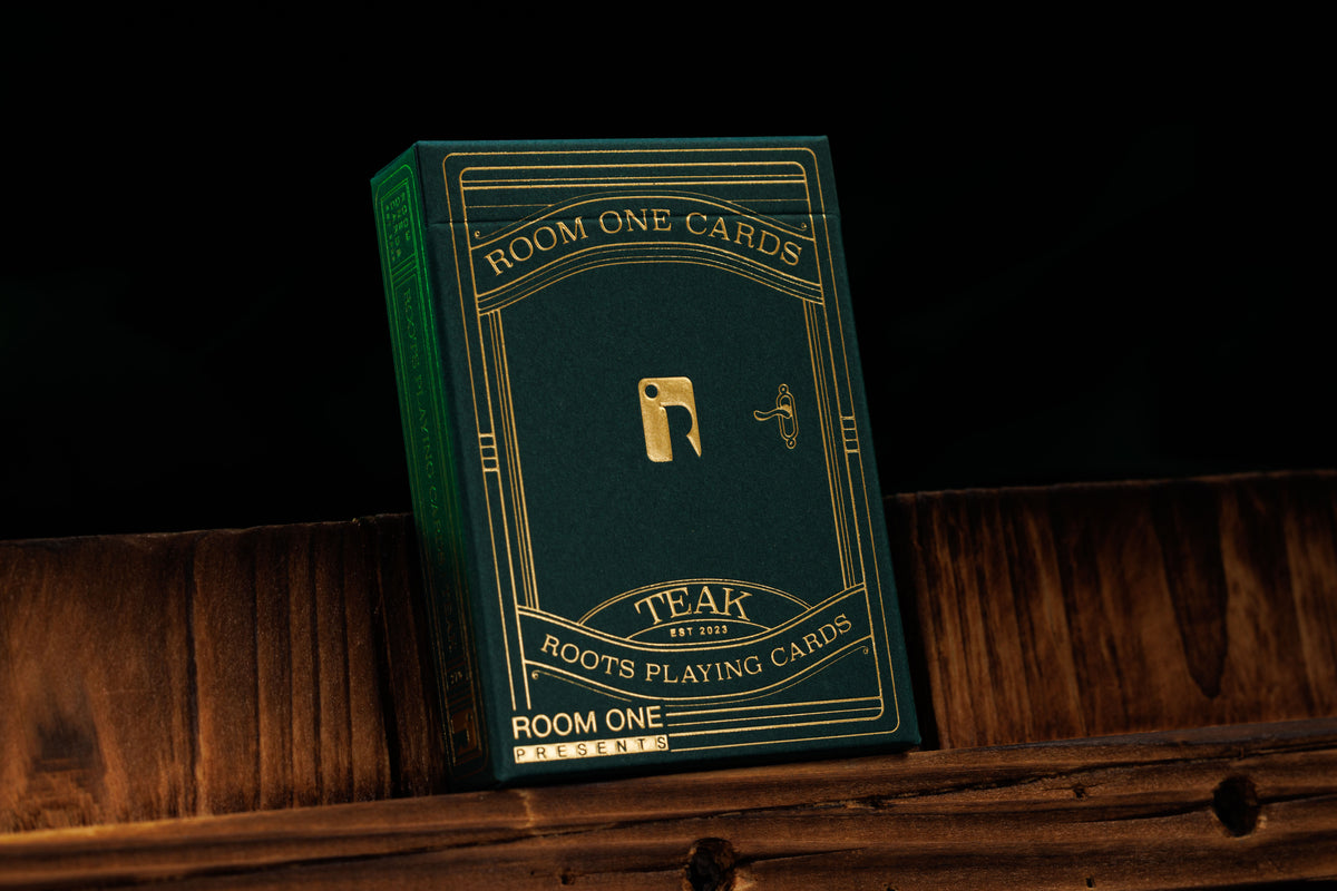 Green Roots Playing Cards - Teak Edition