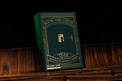 Green Roots Playing Cards - Teak Edition