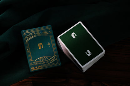 Green Roots Playing Cards - Teak Edition