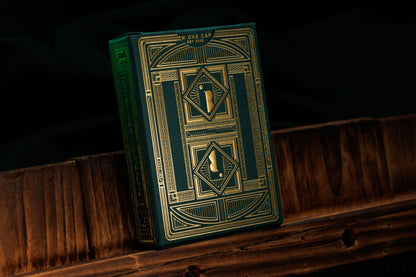 Green Roots Playing Cards - Walnut Edition