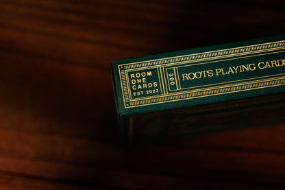 Green Roots Playing Cards - Walnut Edition