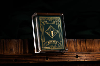 Green Roots Playing Cards - Walnut Edition