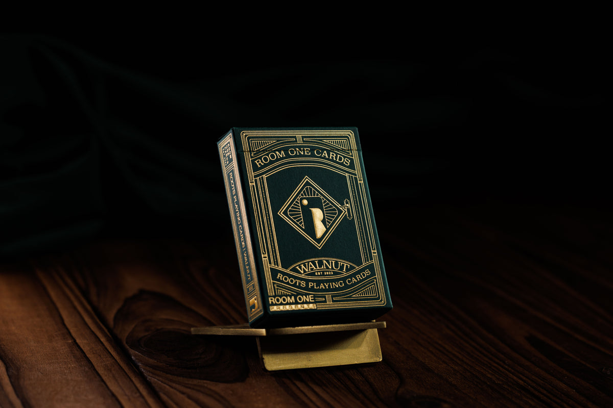 Green Roots Playing Cards - Walnut Edition