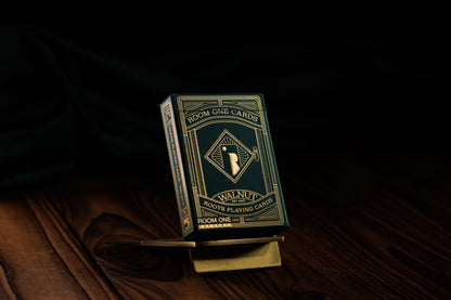 Green Roots Playing Cards - Walnut Edition