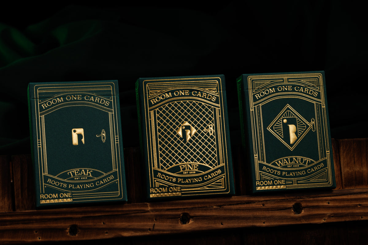 Green Roots Playing Cards - ⁠⁠3 in 1 Set