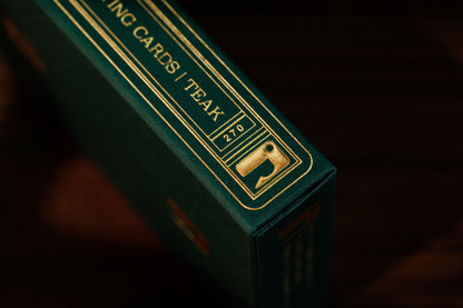 Green Roots Playing Cards - Teak Edition