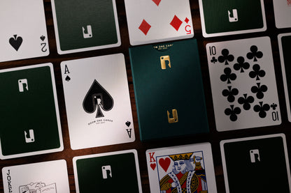 Green Roots Playing Cards - Teak Edition