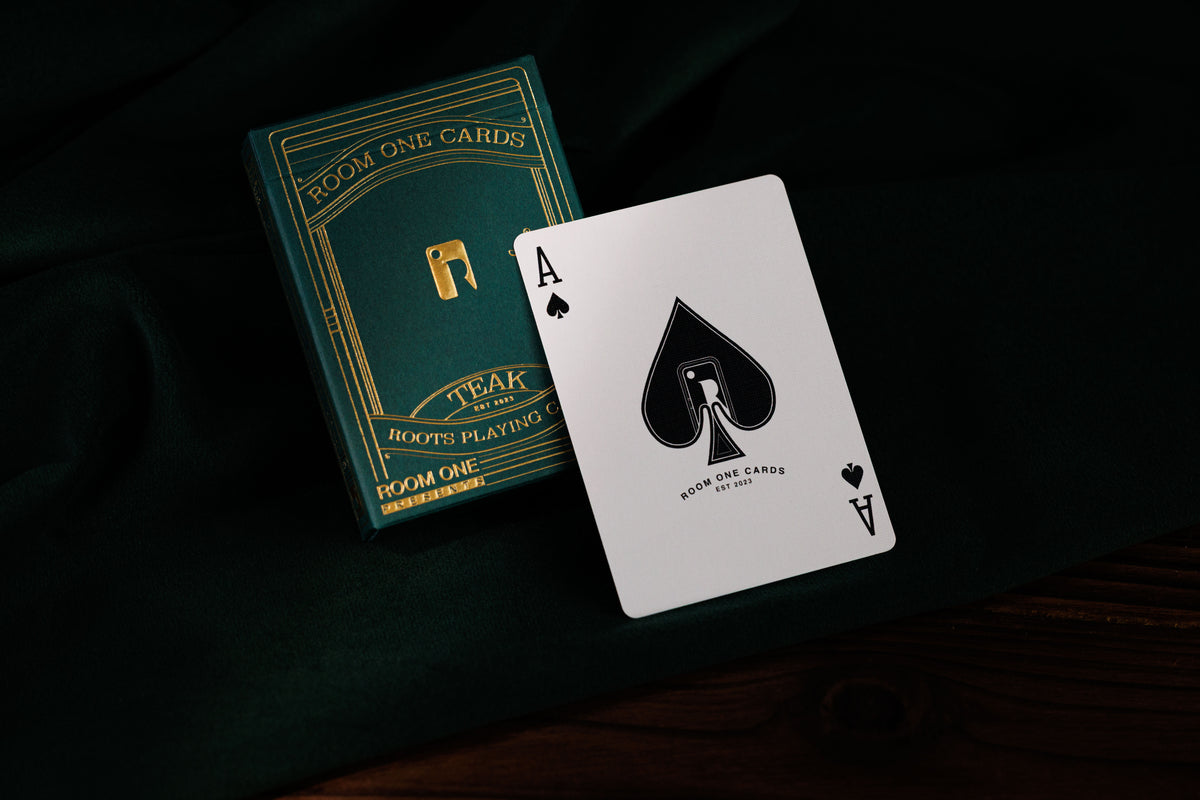 Green Roots Playing Cards - Teak Edition