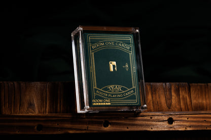 Green Roots Playing Cards - Teak Edition