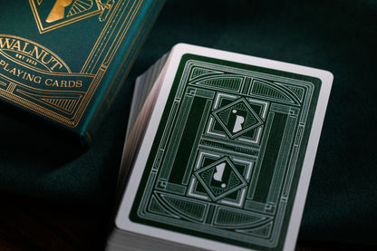 Green Roots Playing Cards - Walnut Edition
