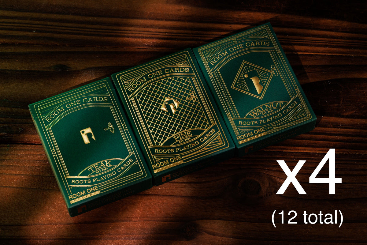 Green Roots Playing Cards - ⁠⁠3 in 1 Set