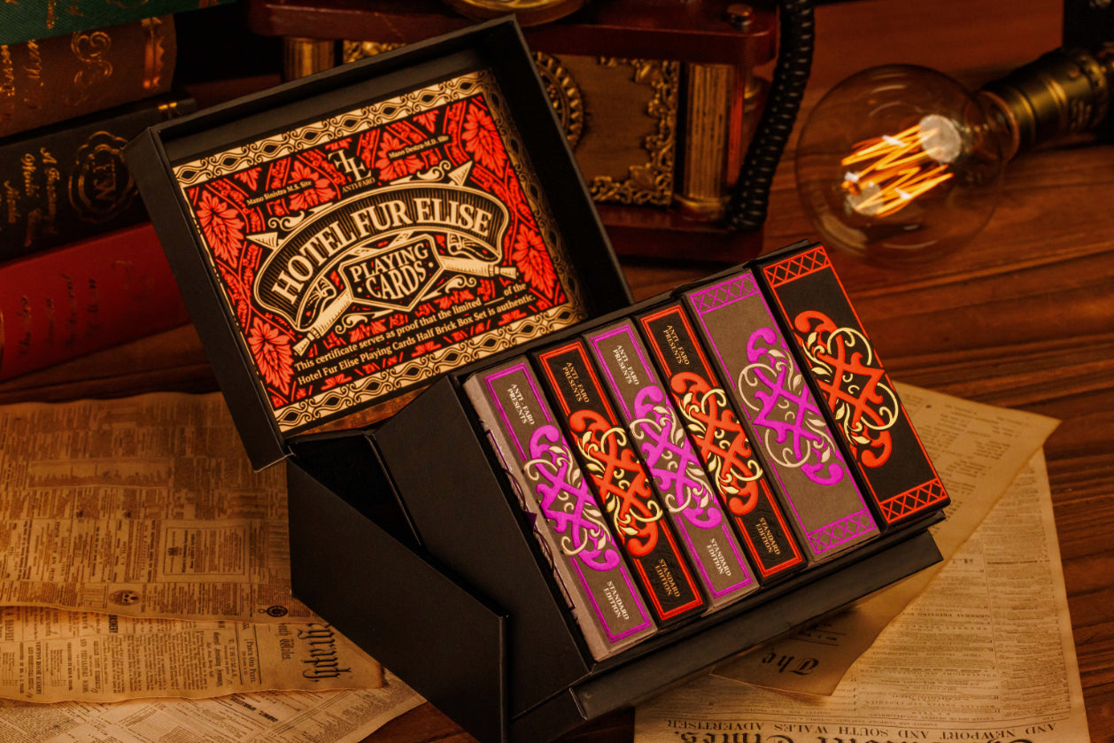 Hotel Fur Elise Playing Cards - Half-Brick Set