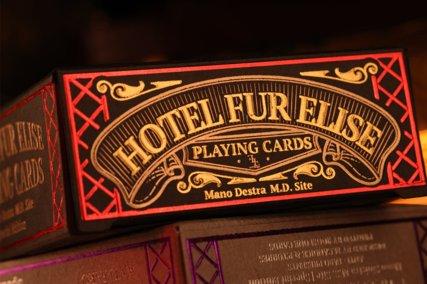(PREORDER) Hotel Fur Elise Playing Cards - Mano Destra Special Edition