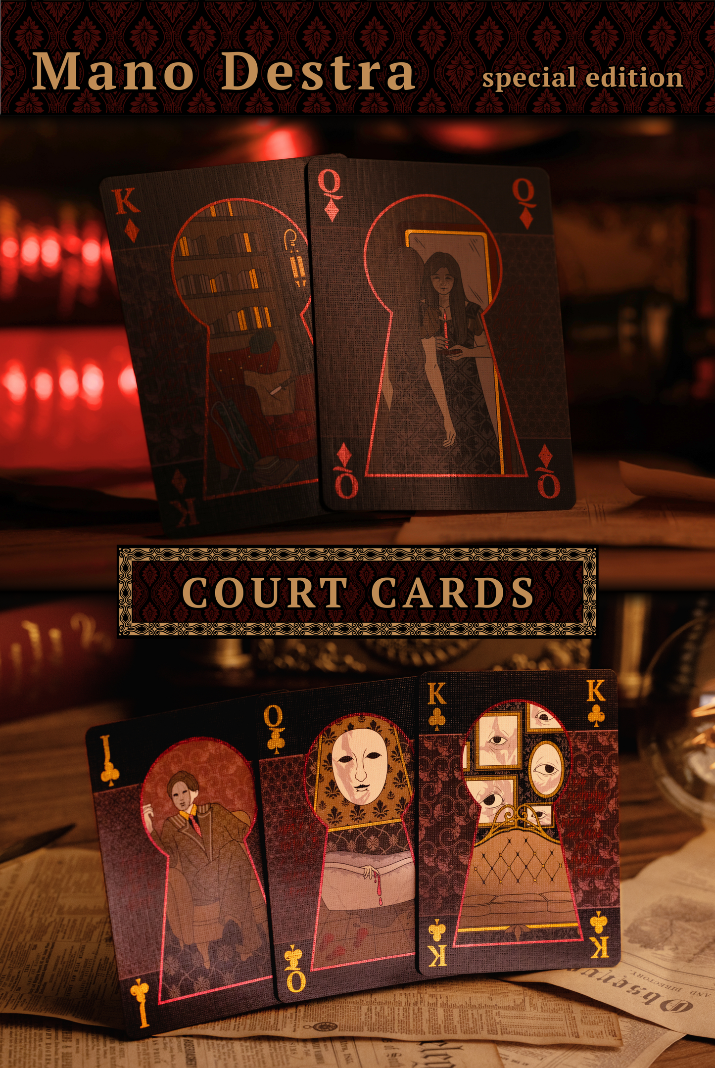 (PREORDER) Hotel Fur Elise Playing Cards - Collector's Set