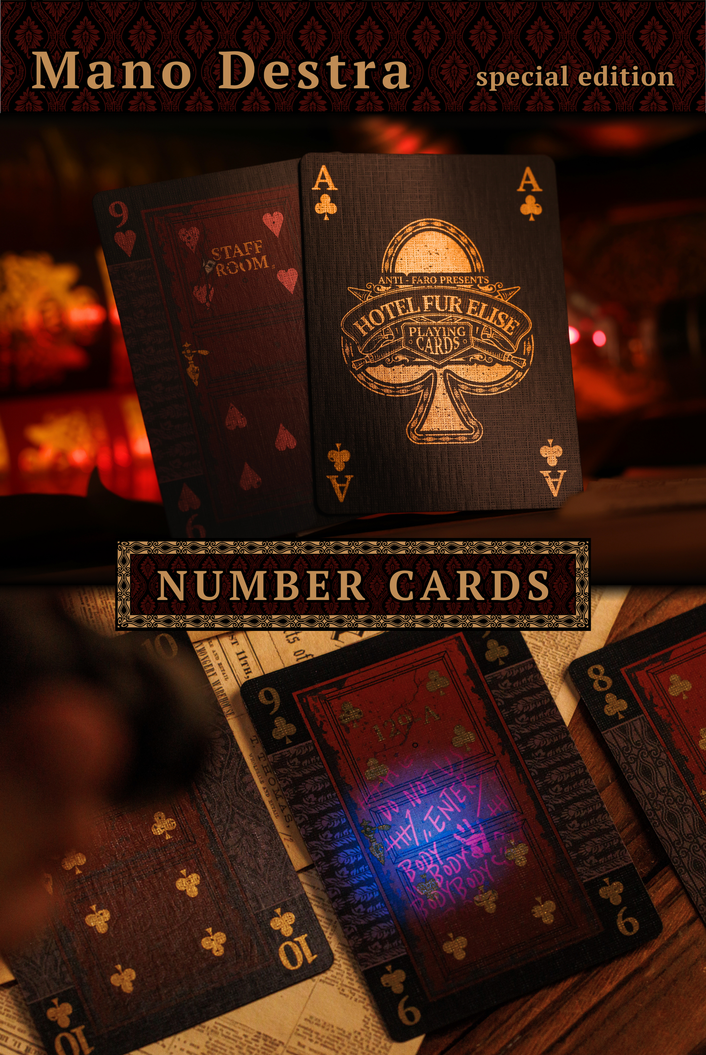 (PREORDER) Hotel Fur Elise Playing Cards - Collector's Set