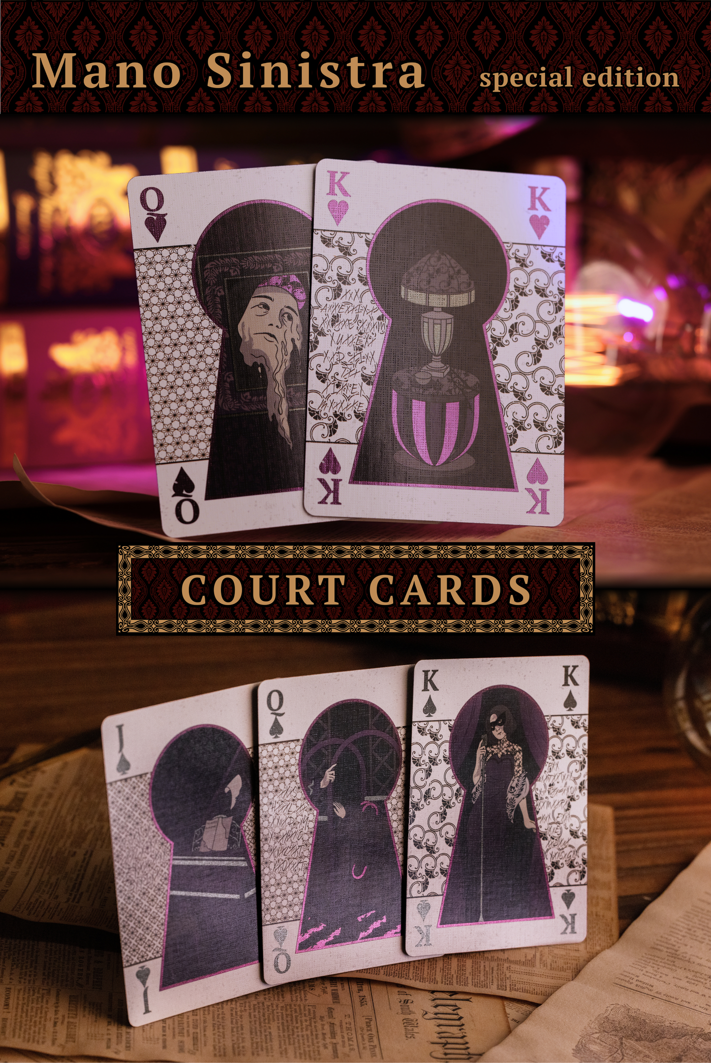 (PREORDER) Hotel Fur Elise Playing Cards - Collector's Set