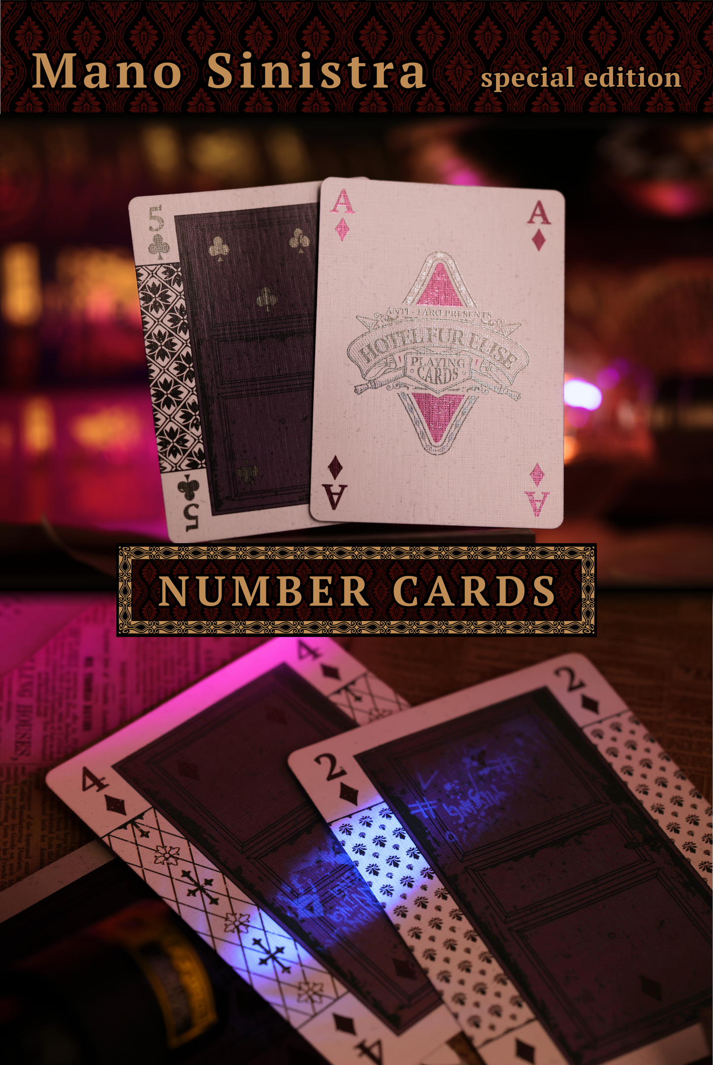 (PREORDER) Hotel Fur Elise Playing Cards - Collector's Set