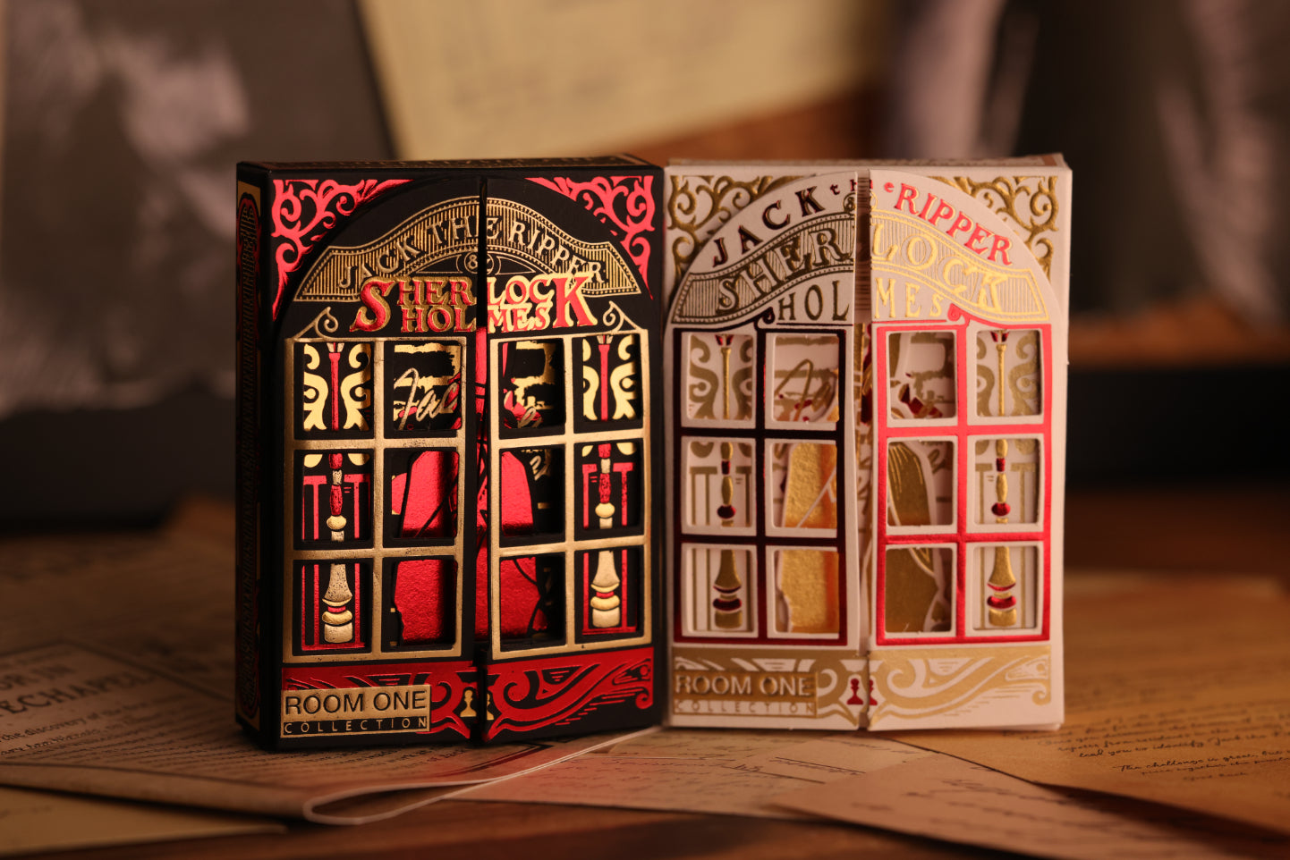 Checkmate Edition and Castling Edition of the Jack the Ripper and Sherlock Series