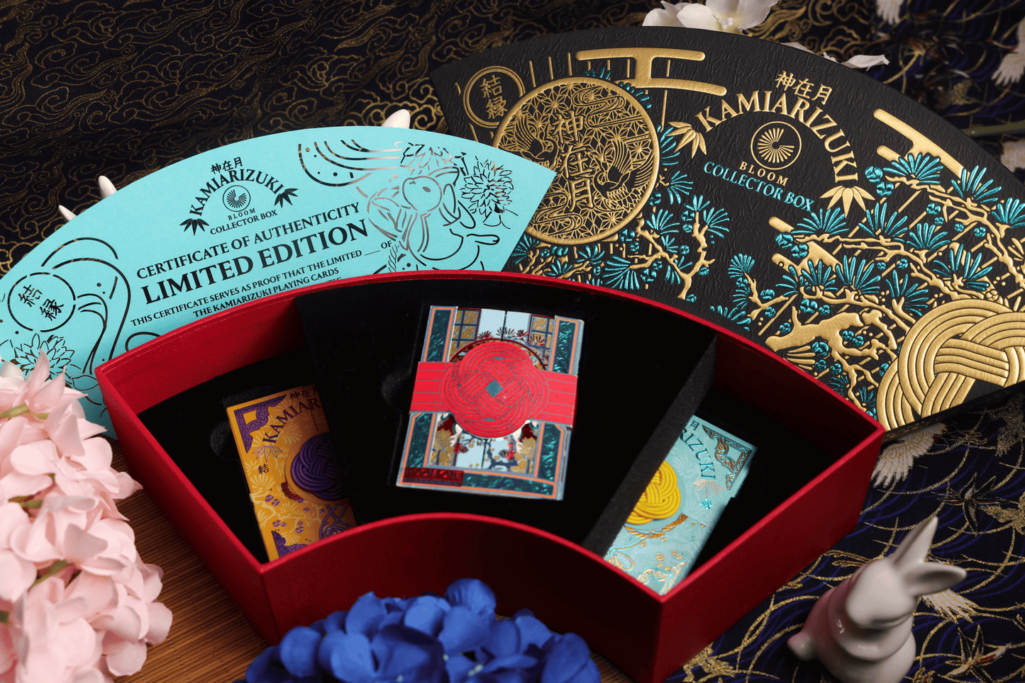 (PREORDER) Kamiarizuki Playing Cards - Collector's Set