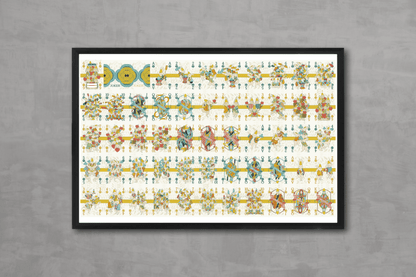Kamiarizuki Playing Cards - Uncut Sheet